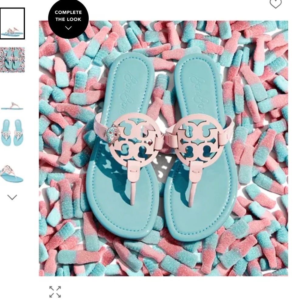 NIB Tory Burch x BonBon MILLER sandal cotton candy